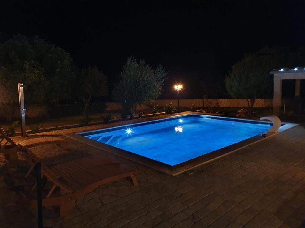 Villa Pag Dubrava Relax With Pool Bosana Exterior foto